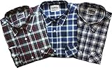  Canada Forest Herren 3 Holzfäller Arbeitshemden 70008-6, XL 43/44
