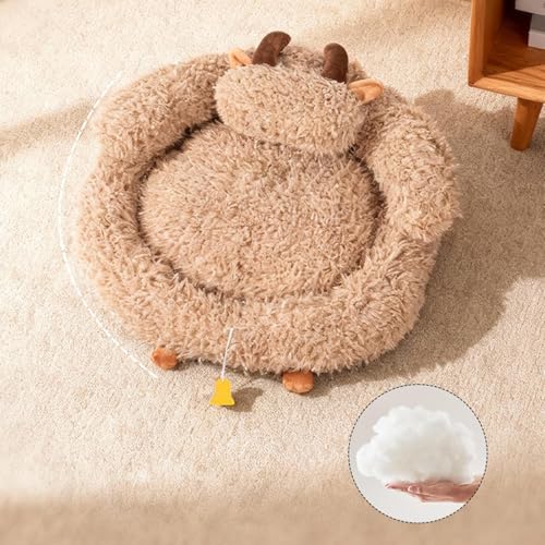 Lit caverne pour chat : le nid douillet idéal à offrir à Noël pour l'hiver - 4