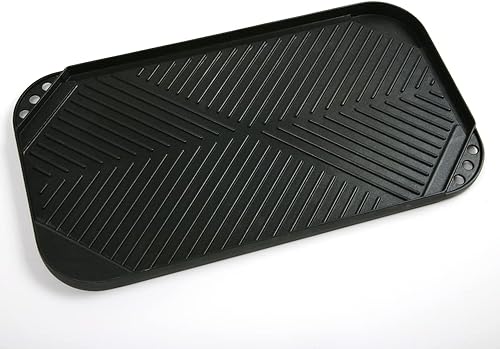Miniatura 2 de Norpro Plancha antiadherente de doble quemador resistente