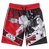 Con el villano Sith Lord Darth Vader, Storm Troopers, y un Imperial AT-AT Walker; borde de iconos imperiales con logotipo de Star Wars; color rojo y negro degradado