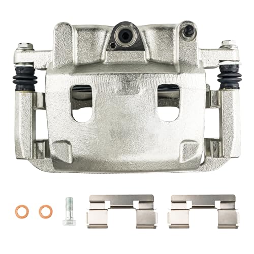 Image of KAX Disc Brake Caliper Assembly Fit for Nissan TITAN 2004-2007, Armada 2005-2006, Pathfinder Armada 2004, INFINITI QX56 2004-2006, Front Right Passenger Side