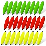 Narcissus Fishing Bobbers Floats for Catfish, Vibrant Hard Foam Fishing Peg Floats,Strong Buoyancy for Fishing Freshwater Saltwater,Perfect for Santee Catfish Rig