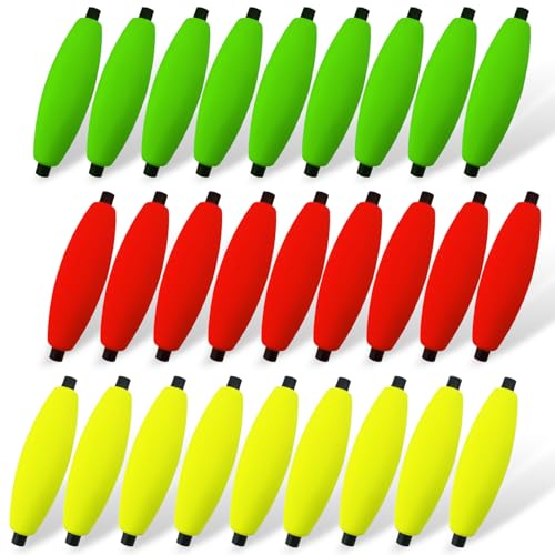 Narcissus Fishing Bobbers Floats for Catfish, Vibrant Hard Foam Fishing Peg Floats,Strong Buoyancy for Fishing Freshwater Saltwater,Perfect for Santee Catfish Rig