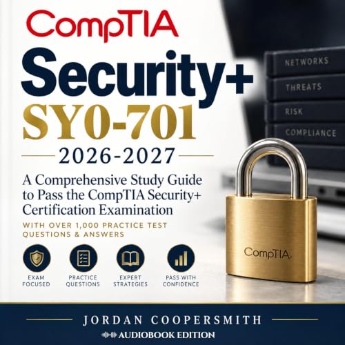 CompTIA Security+ SYO-701 2026-2027 cover art