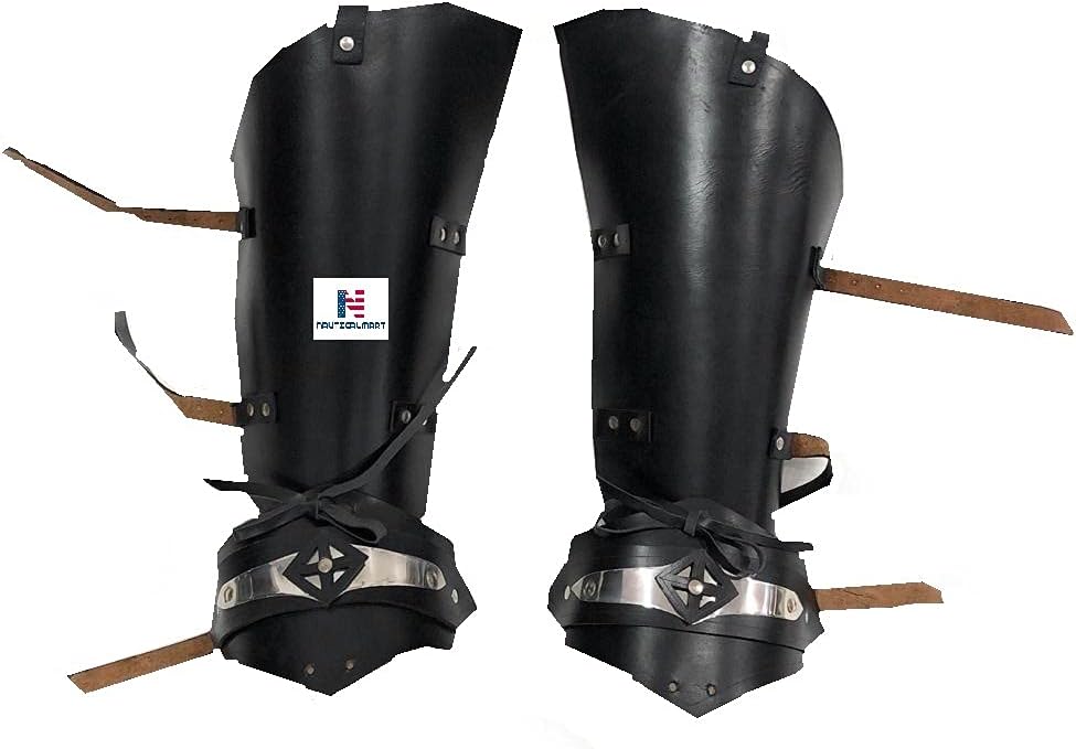 Nautical-Mart Complete Templar Armor for LARP, Action Roleplaying and Cosplay Silver