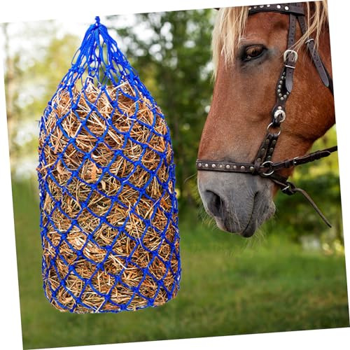 BCOATH Saco De Palha De Cavalo Redes Para Alimentador De Cabra De Feno Saco De Armazenamento De Rede