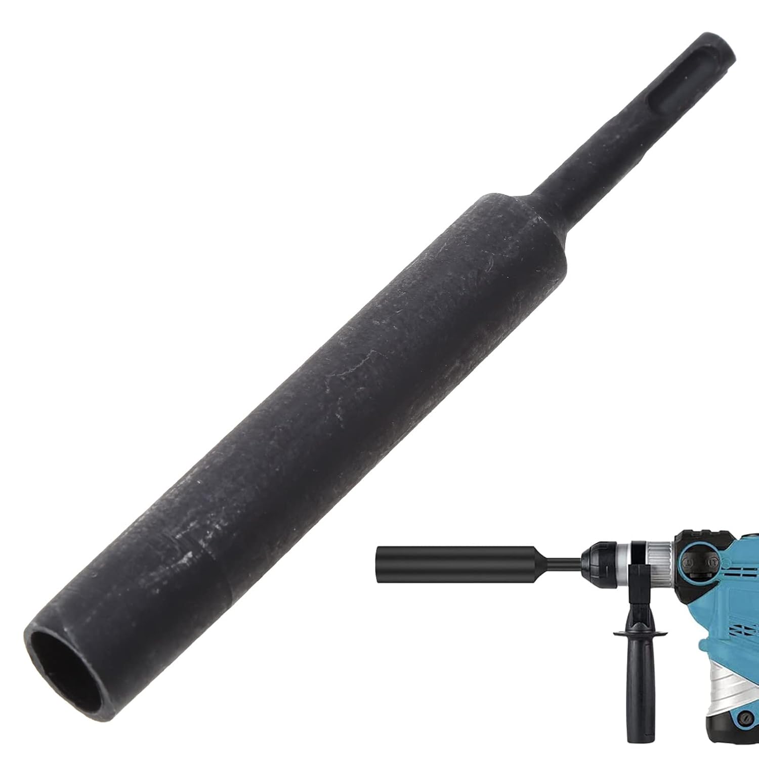 SDS Ground Rod Driver for 5/8Inch and 3/4Inch Ground Rods Hardened Steel Ground Rod Driver 20mm Earth Stake Hammers Grounding Rod Driver Tool SDS