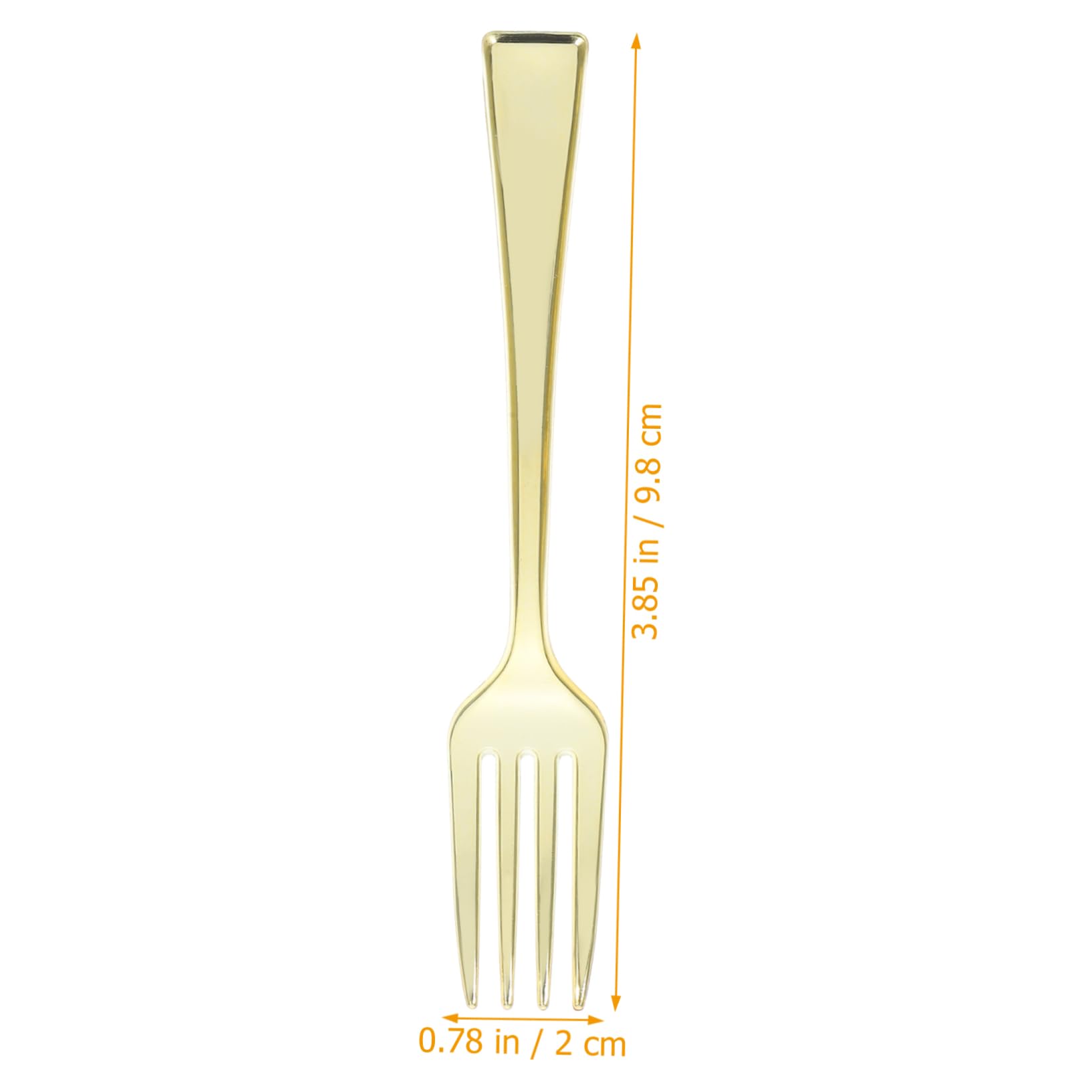 Unomor Mini Dessert Spoons Mini Forks for Appetizers 24pcs Plastic Fruit Picks for Party Ktv Supplies