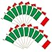 Amazon.com : 16 Pack Small Italy Flags on Stick - Mini Italian Flags ...
