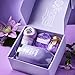 Teacher Appreciation Gifts, Easter Valentines Day Mothers Day Thanksgiving Christmas Gifts for Teacher, Back to School Gift - Unique Lavender Spa Basket Set for Women
