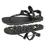 Luna Sandals Mono 2.0 | Sandalias deportivas unisex ligeras de 5.5 onzas ajustables, NEGRO, Men's 13/Women's 15