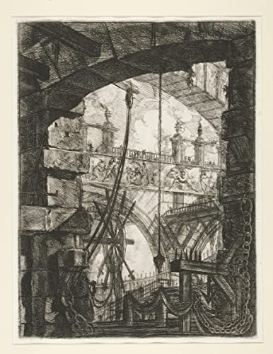 Tableau Prisons Iv Piranesi 60x90cm - Habillez vos murs vides avec l'art vintage