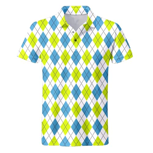 80s Golf Shirts for Men 90s Mens Golf Shirts Short Sleeve,Funny Golf Shirts Dry Fit 80s Outfit for Men4