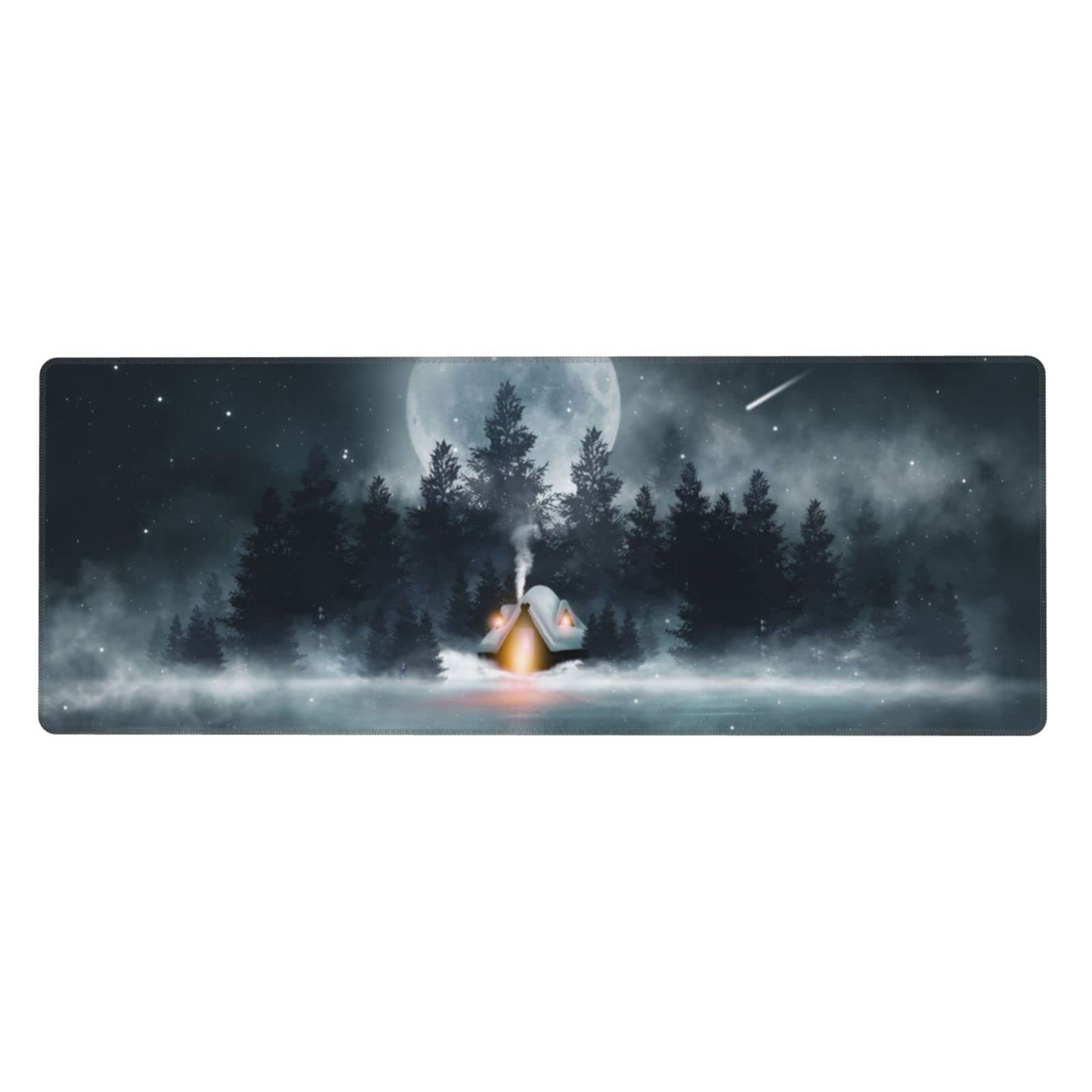 Alfombrilla de mouse grande para juegos XL, alfombrilla de mouse de escritorio completo con base antideslizante, alfombrilla de teclado para computadora portátil, regalos para mujeres y niñas