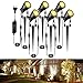 Gartenbeleuchtung LED, GreenClick 6 Set 1800LM 21 m Kabel Gartenbeleuchtung mit Strom, IP65 wasserdicht Gartenleuchte mit Erdspieß, Gartenstrahler Warmweiß COB Gartenlampe für Außen Rasen Weg Teich