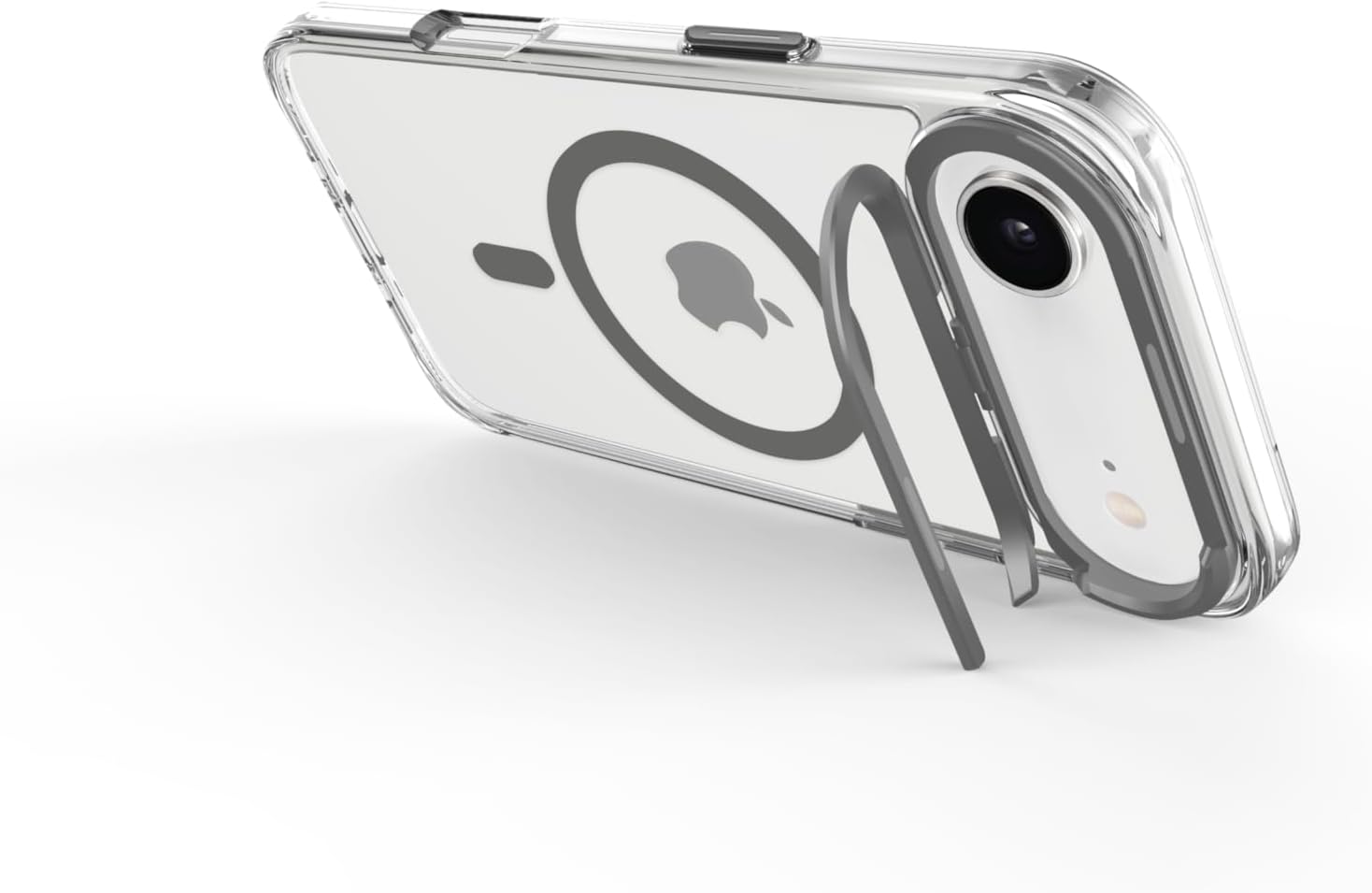 Prodigee iPhone 17 | Magneteek Case| Drop Tested | Dual Layer Cover | Wireless Charging Compatible | Shockproof | Scratch Resistant (Kickit, Clear, iPhone Air (6.7))