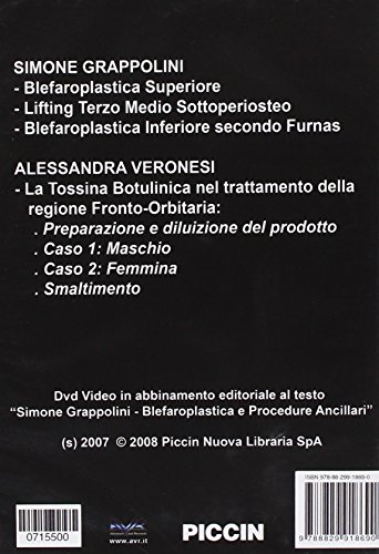 Blefaroplastica E Tecniche Ancillari. Con Dvd - 4