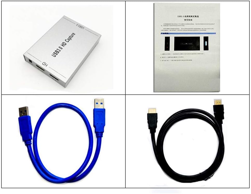 USB 3.0 Video Game Capture Card for Live Stream Broadcast Box Game Capture Box