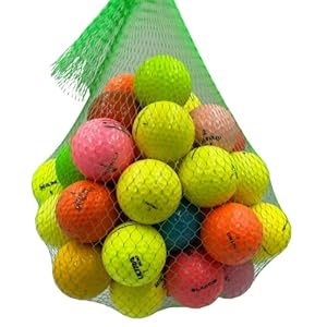 Golf Ball Planet 50 Pack Used Golf Balls Mix Colors