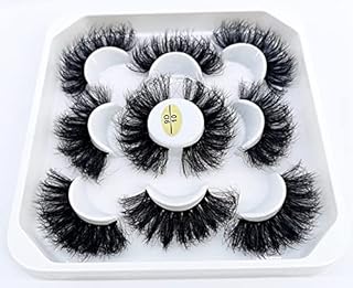 HBZGTLAD 9D-10 - 5 pares de pestañas postizas...