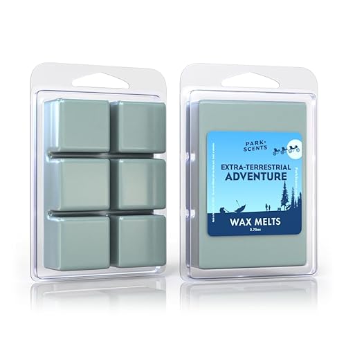 Park Scents ET Extra-Terrestrial Adventure Wax Melts 3-Pack (8.25oz.) – Soy, Handmade in The USA - Accurate Smell Like The Scent of The Forest Queue at E.T. Ride Universal Studios Orlando