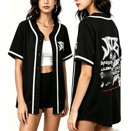 Outofgas SKZ Shirt New Album ATE Baseball Jersey Felix Hyunjin Bangchan LeeKnow Minho Jisung Support Tee for Women