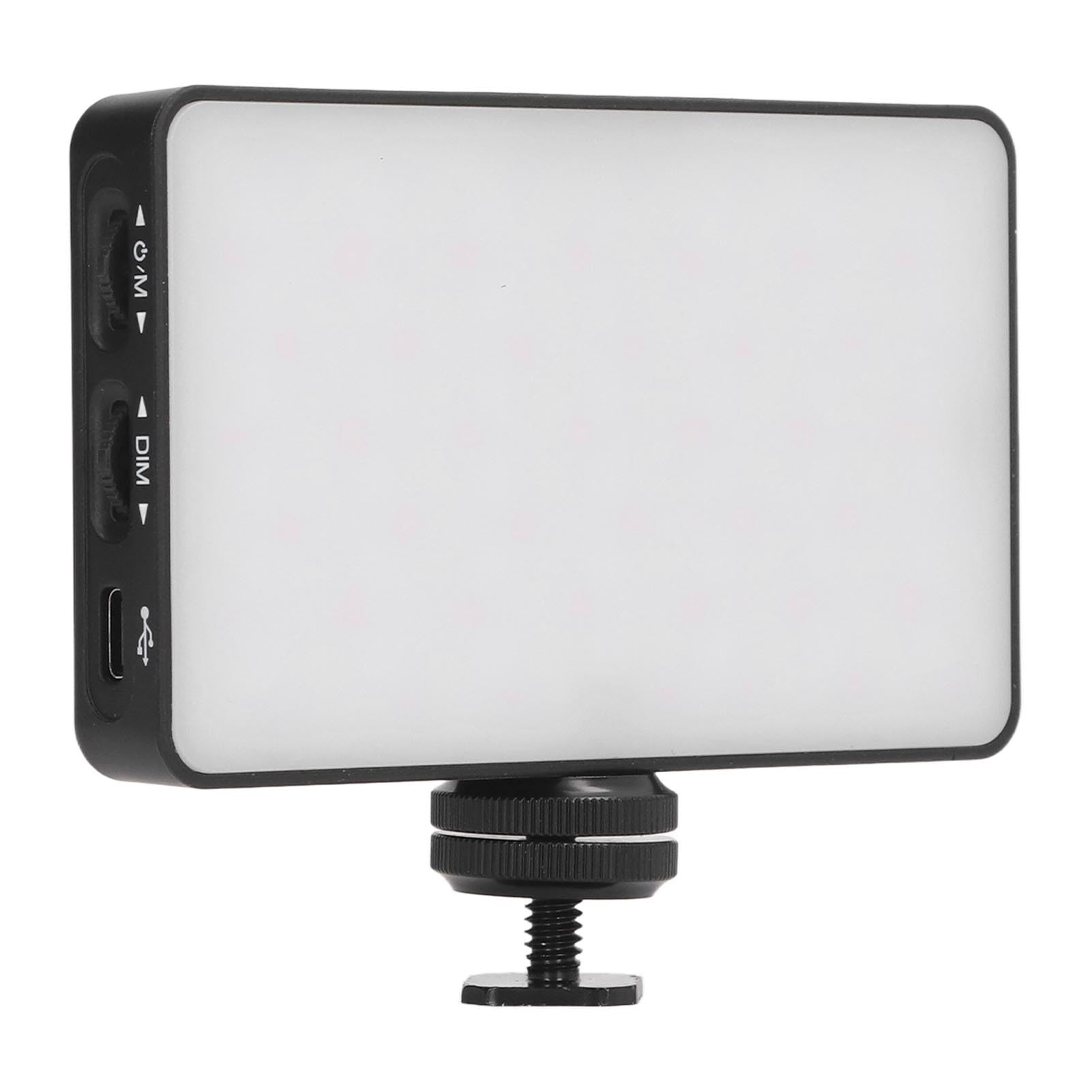 Luce Video RGB LW140, Luce Video Portatile a LED su Fotocamera, Luce di Pannello LED Dimmerabile CRI 95+ 2500K-9000K, 3000mAh Ricaricabile, 360 Effetti a Colori 26