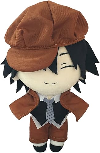 Ranpo Edogawa - Muñeco de peluche de BSD Anime Bungo Stray Dogs, regalo de 7.9 pulgadas