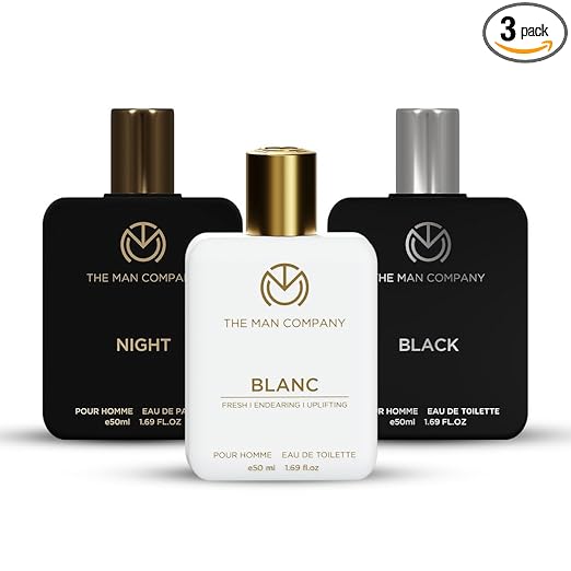 Buy The Man Company Gentlemens Signature Trio | Premium Long-Lasting Fresh Scent Fragrance | Body Spray | Gift For Him – Set Of 3, 150 Millilitres at Rs. 699