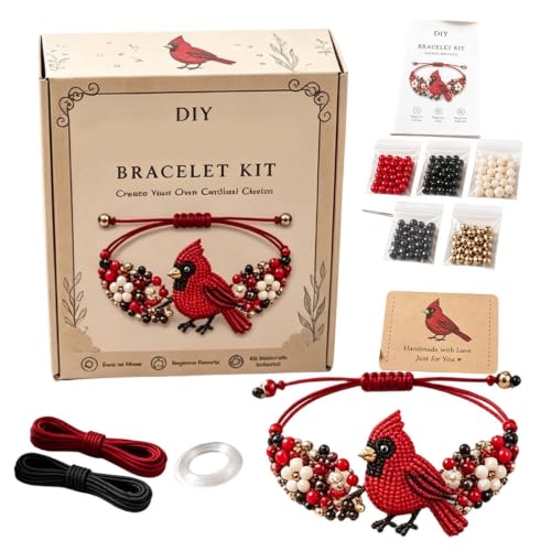 Kit para hacer pulseras de cuentas ideal para tardes de manualidades en familia y viajes