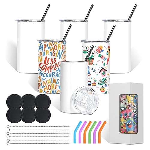 BetterSub 15 oz Sublimation Blank Tumbler Kit
