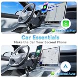 4 w 1 Kabel do Ładowania, 240W Spiralny Szybki Kabel Ładujący i Obsługa Przesyłania Danych, do Apple CarPlay & Android Auto, USB A/C do Typu-C/L Port, Kompatybilny z iPhone 17/16/15 MacBook iPad