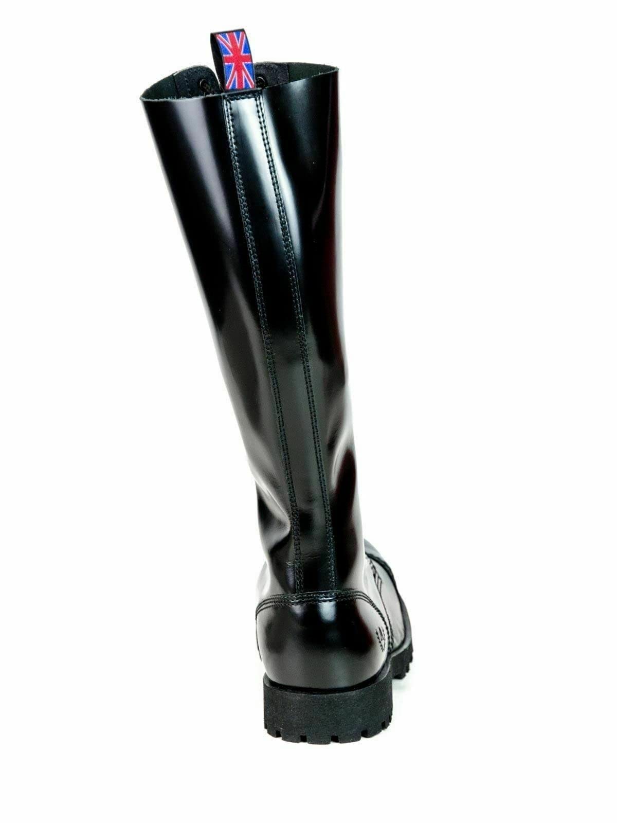 Alpha Rangers 20-loch Boot Ranger Festival Army Gothic Leder Springerstiefel NEU