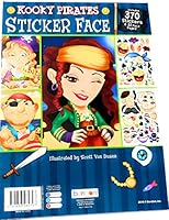 Kooky Pirates Sticker Face 1453018034 Book Cover