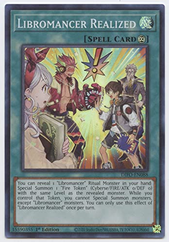 Libromancer Realized - DIFO-EN088 - Super Rare - 1ª Edición