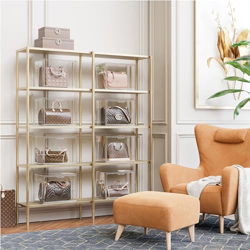 Starogegc GC-122001 3Pack Clear Plastic Handbag Storage Organizer For Closet, Acrylic Display Case thumb #5