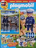 Team 110 Einsatz im Zoo! Playmobil Magazin 3/2023 \