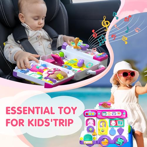 Baby Busy Board for 1-2 Year Old Boy Girl Gift,Musical Toddler Toys for 1+ Year Old,Early Educational Toy for Toddlers 1-3,Birthday Gifts for 1+Year Old Girl, 1 2 Year Old Christmas Toys Gifts - Image 6