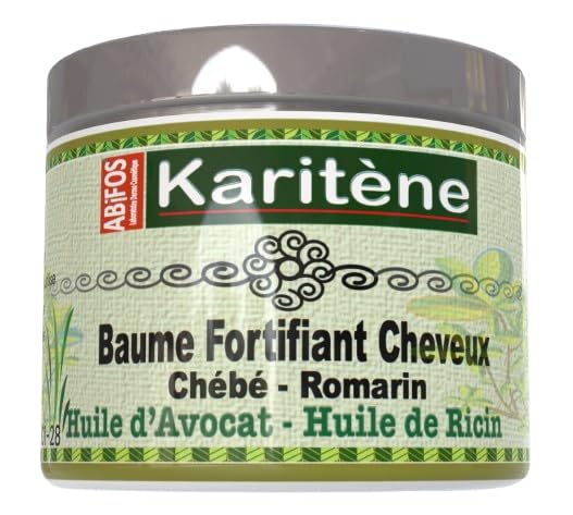 Bálsamo Fortificante Pelo, Aceite de Aguacate, Aceite de Ricino, Chebé, Romero Chebé - Romero