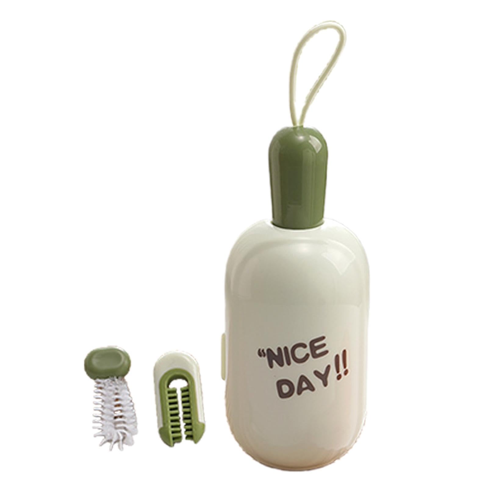 Telescoping Bottle Brush with Storage Box for Camping and Home Use on Hard to Reach Containers Cup Cleaning Tool Cup Scrubber