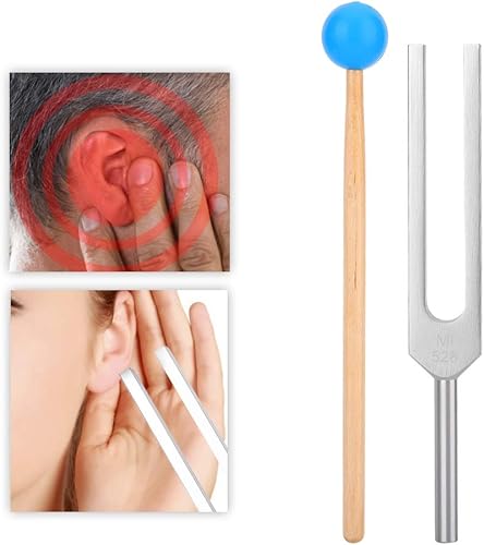 Miniatura 5 de Diapositivo de afinación de 528 Hz, juego de herramientas de terapia de curación de sonido, tenedor de afinación de frecuencia, yoga, meditación y