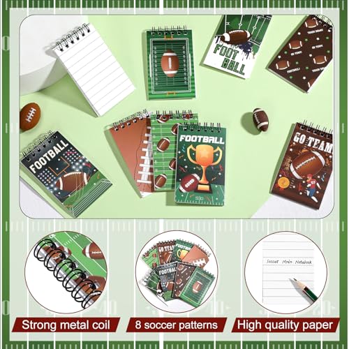 Mini bloc-notes sport Maxdot pour cadeaux invités anniversaire et petit souvenir - 2