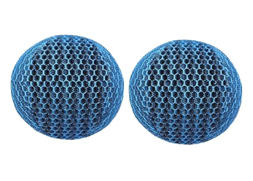 Absorbedor de escoria para Piscina de hidromasaje, Paquete de 2 Bolas de Esponja Reutilizables Que eliminan la Suciedad, Absorbente de para bañera de hidromasaje, Filtro Flotante Lavable