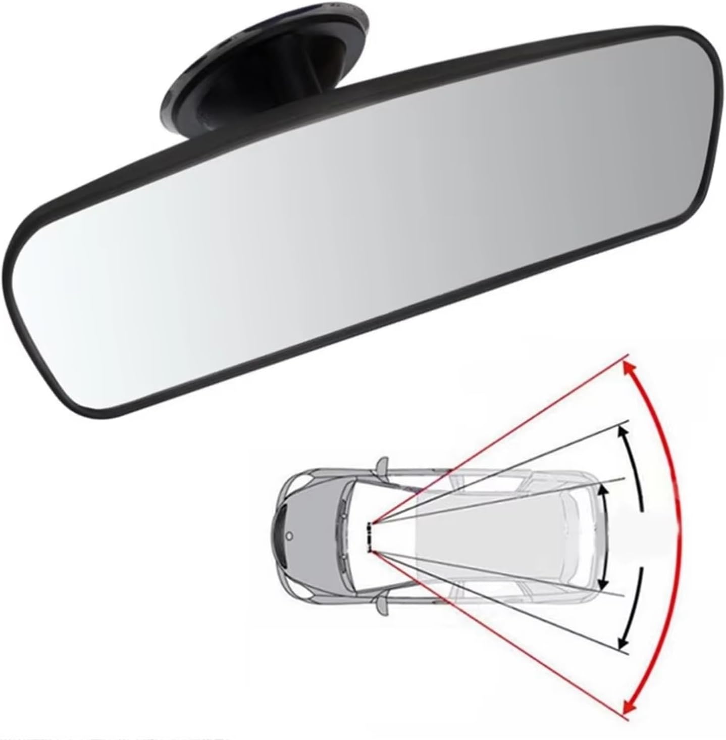 Car Inside Rearview Mirror Car Mirror Interior Rearview Mirrors Auto Rear View Anti-glare Wide-angle Surface Accessories