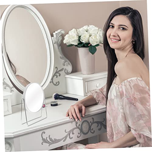 Espejo de maquillaje doble cara WOONEKY blanco miniatura 6