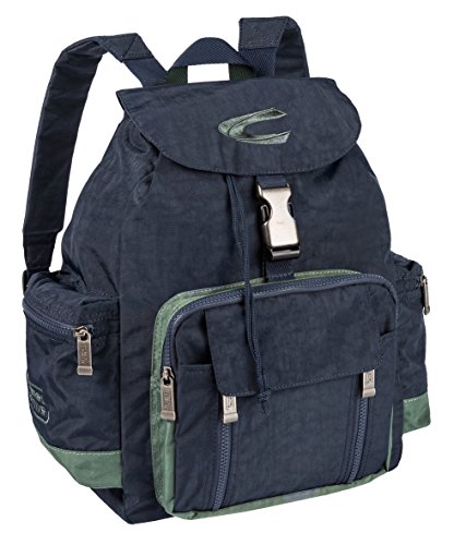 Preisvergleich Produktbild camel active Rucksack, 34 cm, 12 L, Blau / Grün