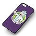 Produktbild Rick und Morty Peace Quote Für iPhone 5 or iPhone 5S or iPhone 5SE Hülle (Schwarzen Hartplastik Hülle) G7J3YT