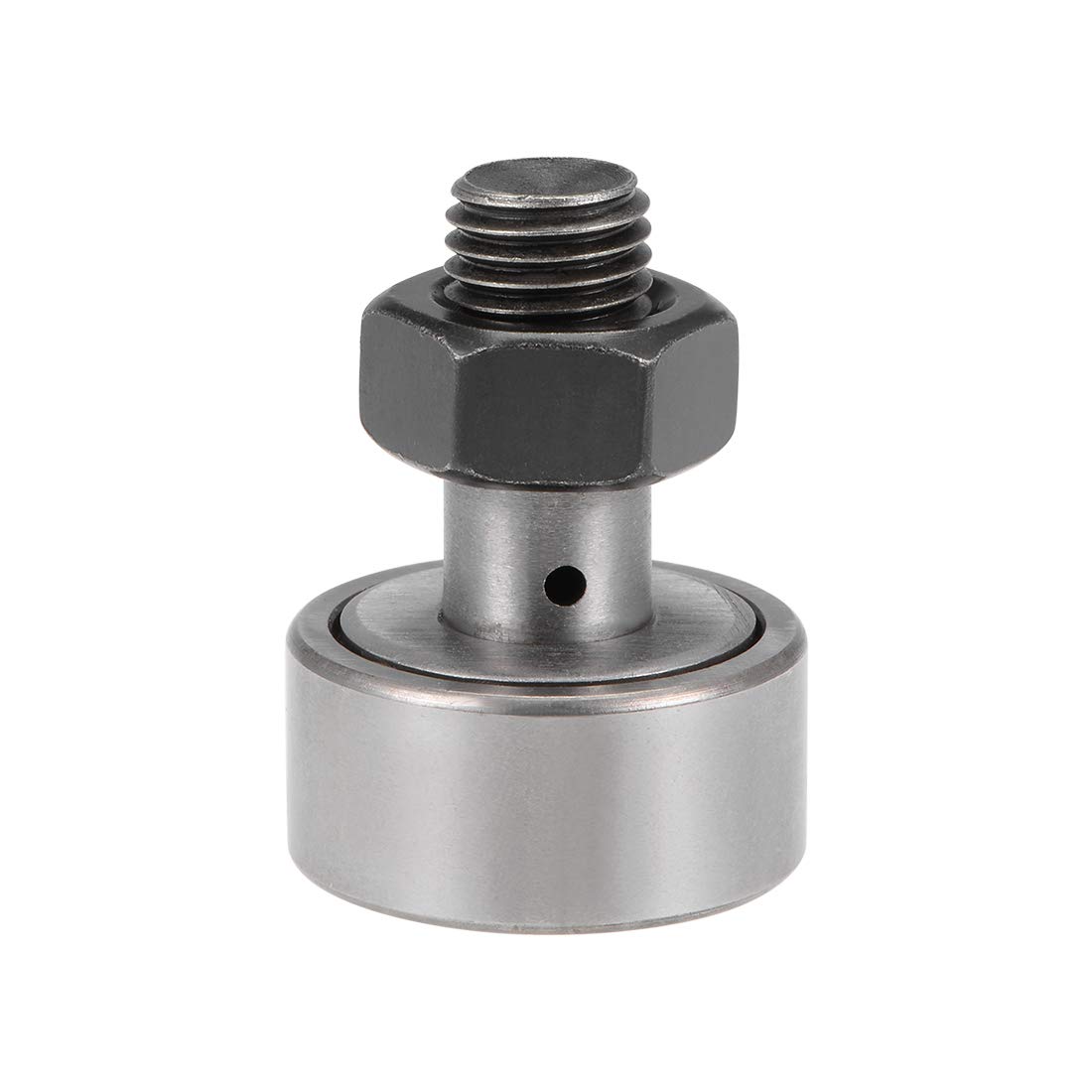 sourcing map CF12 Cam Follower KR30 Roulement à aiguilles, diamètre de rouleau de 30 mm, largeur de rouleau de 14 mm, goujon standard M12 2 pièces