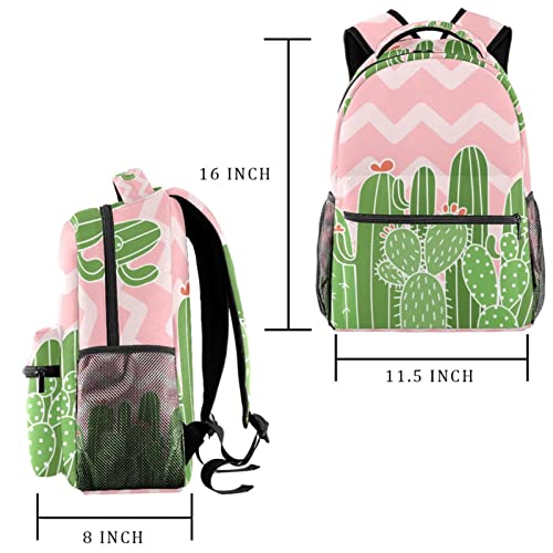 Bookbag cactus outdoor sac à dos scolaire grand volume