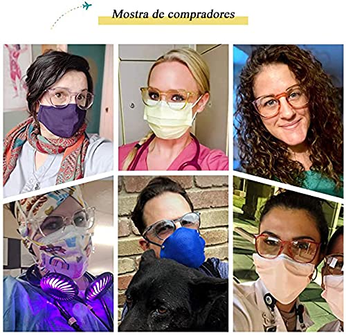 Óculos de segurança da moda para homem e mulher, óculos anti-pólen e anti-embaciamento, óculos total